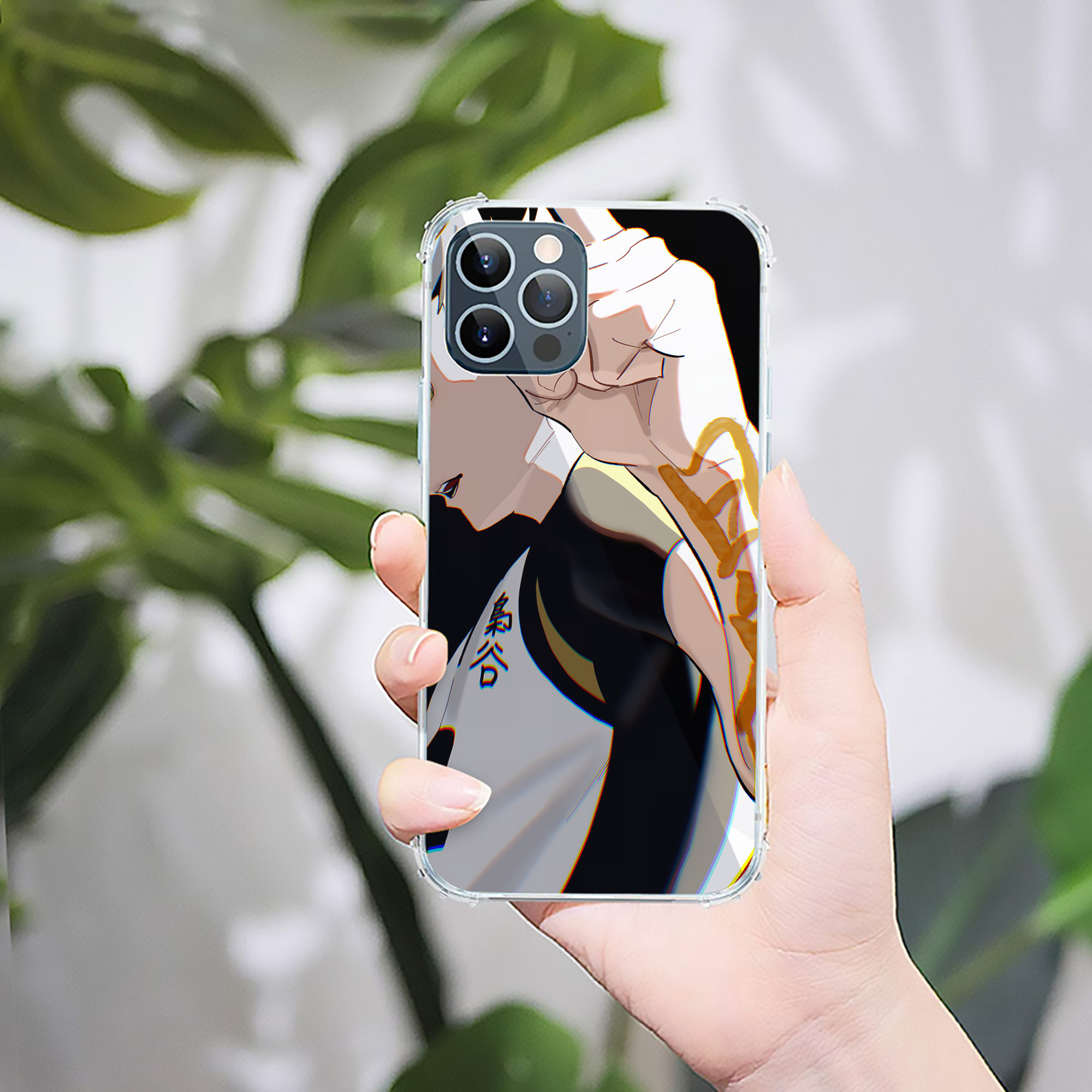 （画像用） ハイキュー!! Haikyu!! 【iPhone 12シリーズ対応】透明スマホケース（クリアソフトケース）